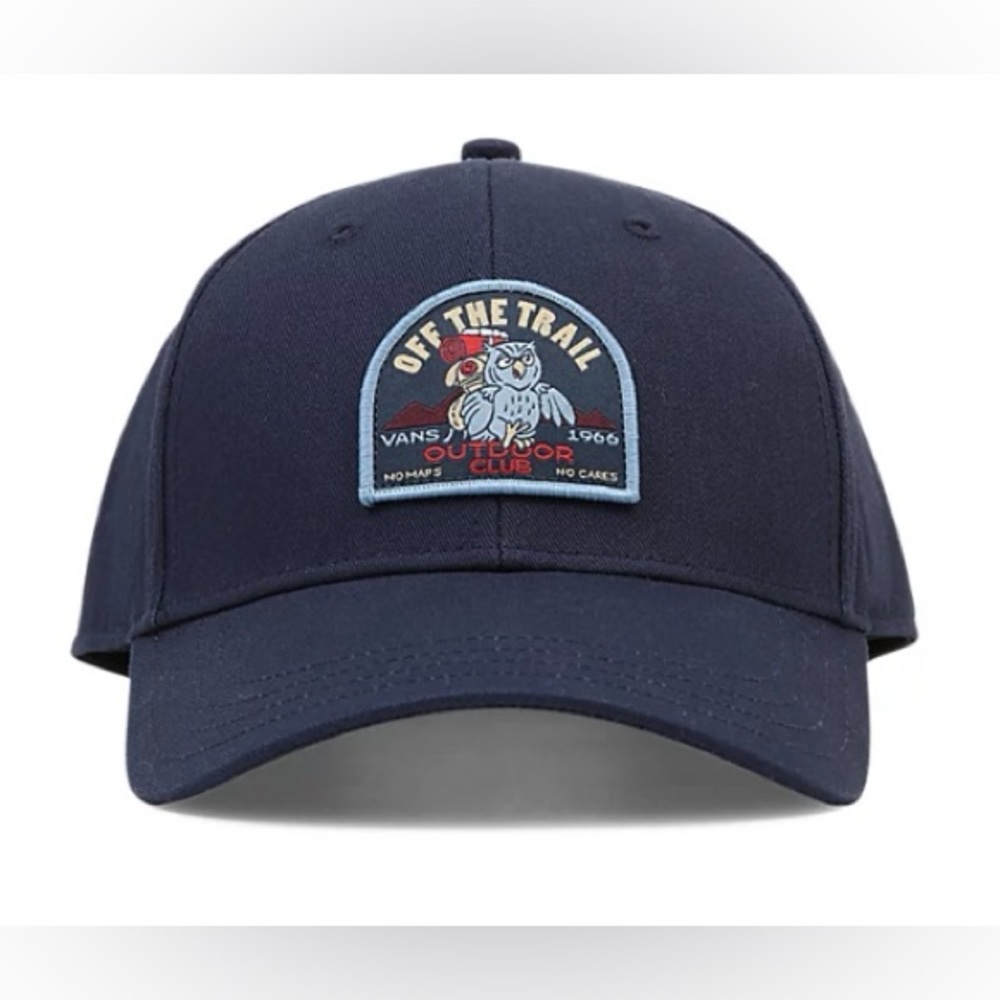 VANS 'Off The Trail' Outdoor Club Structured Jockey Hat NWT